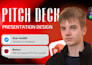 create a custom pitch deck presentation design